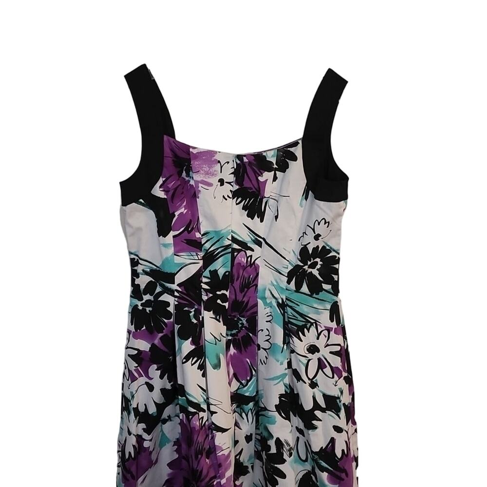 Dressbarn Abstract Floral Dress - Picture 4 of 8